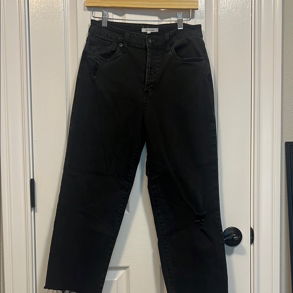 STS Blue Black Straight-Leg Jeans